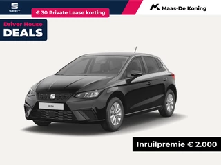 Hoofdafbeelding SEAT Ibiza SEAT Ibiza Style Business Connect 1.0 85 kW / 115 pk EcoTSI H 7 versn. DSG |  Airconditioning automatisch met  2-zone-temperatuurregeling | Metallic Lak | 2000,- inruilvoordeel!!