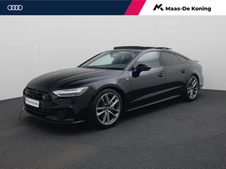 Hoofdafbeelding Audi A7 Audi A7 Sportback 50 TFSIe 220kW/299PK quattro S Line · Panoramadak · 360° Camera + Parkeersensoren · Leder