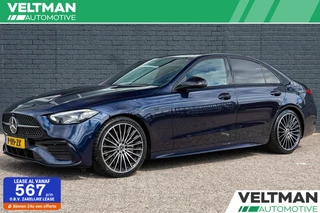 Mercedes C-klasse 200 AMG Line PANORAMADAK TREKHAAK LEDER CARPLAY