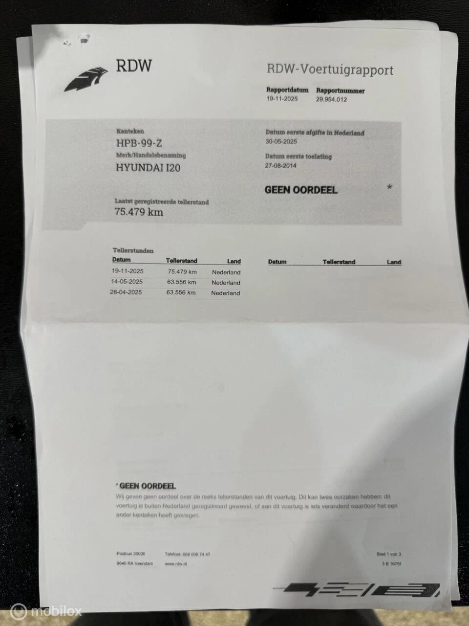 Hoofdafbeelding Hyundai i20