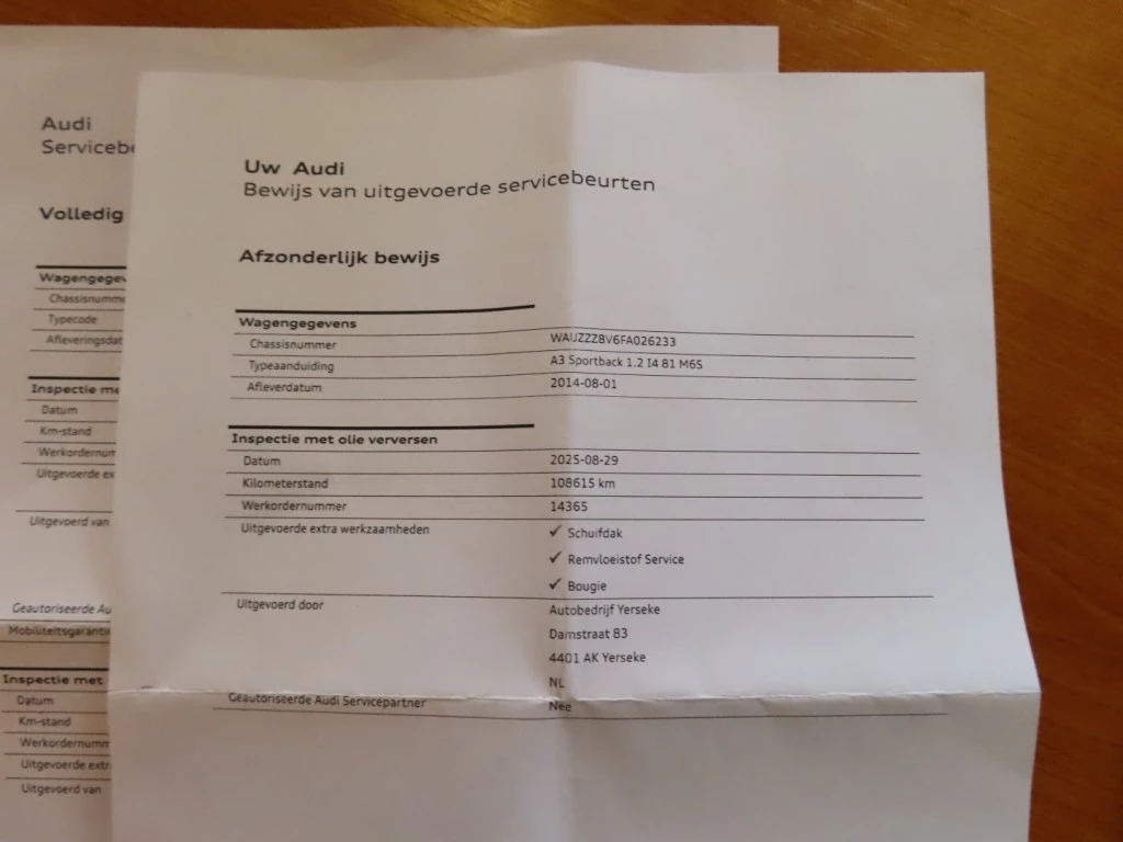 Hoofdafbeelding Audi A3