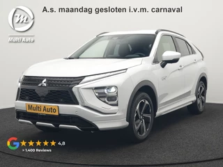 Mitsubishi Eclipse Cross 2.4 Intense+ Plug In Hybrid 188pk Dealer O.H. PHEV | Adaptive Cruise | 360 Camera | Lederen Sportstoelen & Stuur Verwarmd | Apple Carplay | Navigatie | Blis | Keyless | DAB |