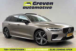Volvo V60 2.0 T8 Plug-in hybrid AWD R Design 455PK | Pano | Memory | Virtual | H/K | Keyless | Camera | Cruise | Carplay | Trekhaak | NAP