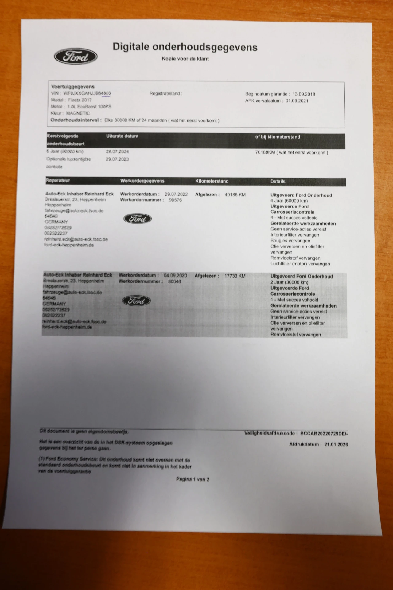 Hoofdafbeelding Ford Fiesta