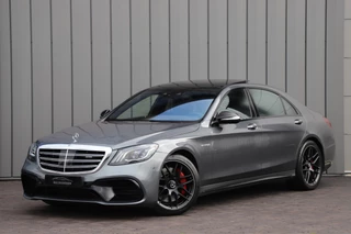 Hoofdafbeelding Mercedes-Benz S-Klasse Mercedes-Benz S-Klasse 63 AMG 4-Matic+ Lang | 612PK | Massage | Head-up | Keyless-go | Burmester | Multibeam | Sfeerverlichting | Stoelkoeling | 2017.