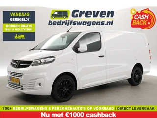 Opel Vivaro 2.0 CDTI L3H1 | 145PK | Airco | Cruise | 3-Zits | 360 Camera | Carplay | Navi | Parkeersens.