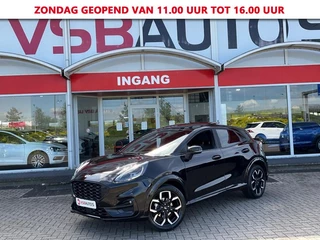 Hoofdafbeelding Ford Puma Ford Puma 1.0 ECOBOOST 125PK ST-LINE HALF-LEER LED PANO-DAK NAVI CAMERA AI