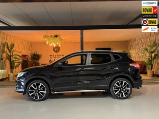 Nissan Qashqai 1.2 Tekna Garantie Trekhaak Elek Stoelen 360 Camera StoelVW Lane Led Navi Cruise Rijklaar