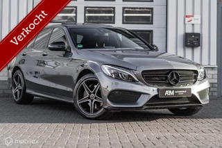 Mercedes C-Klasse C200 AMG 184PK PANO BURMESTER LEER NIGHT