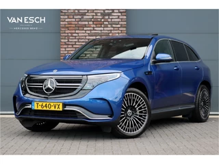 Hoofdafbeelding Mercedes-Benz EQC Mercedes-Benz EQC 400 4MATIC AMG Line 80 kWh | ex BTW € 40.500,- netto | Schuifdak | Head-up Display | Surround Camera | Trekhaak | Dodehoekassistent | Advanced Sound System | Stoelverwarming | Sfeerverlichting |