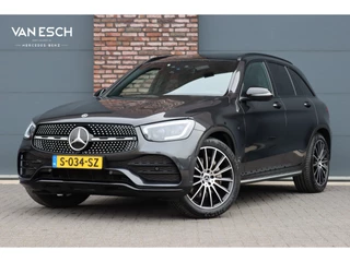 Mercedes-Benz GLC 300e 4MATIC AMG Line Premium+ | Luchtvering | Massage | Panoramadak | Trekhaak | Distronic+ | Stoelverwarming V+A | Memory | Surround Camera | Burmester | Augmented Reality |