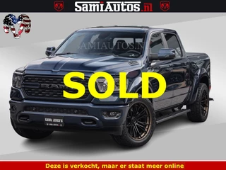 Dodge Ram Pick-Up SPORT | 5.7 V8 4x4 HEMI | PANORAMA DAK | GROOTSCHEM 12 INCH | LPG | Patriot Blue CREW CAB | DUBBELE CABINE | 5 PERSOONS | DC | VOORRAAD NR 2560 - 3327