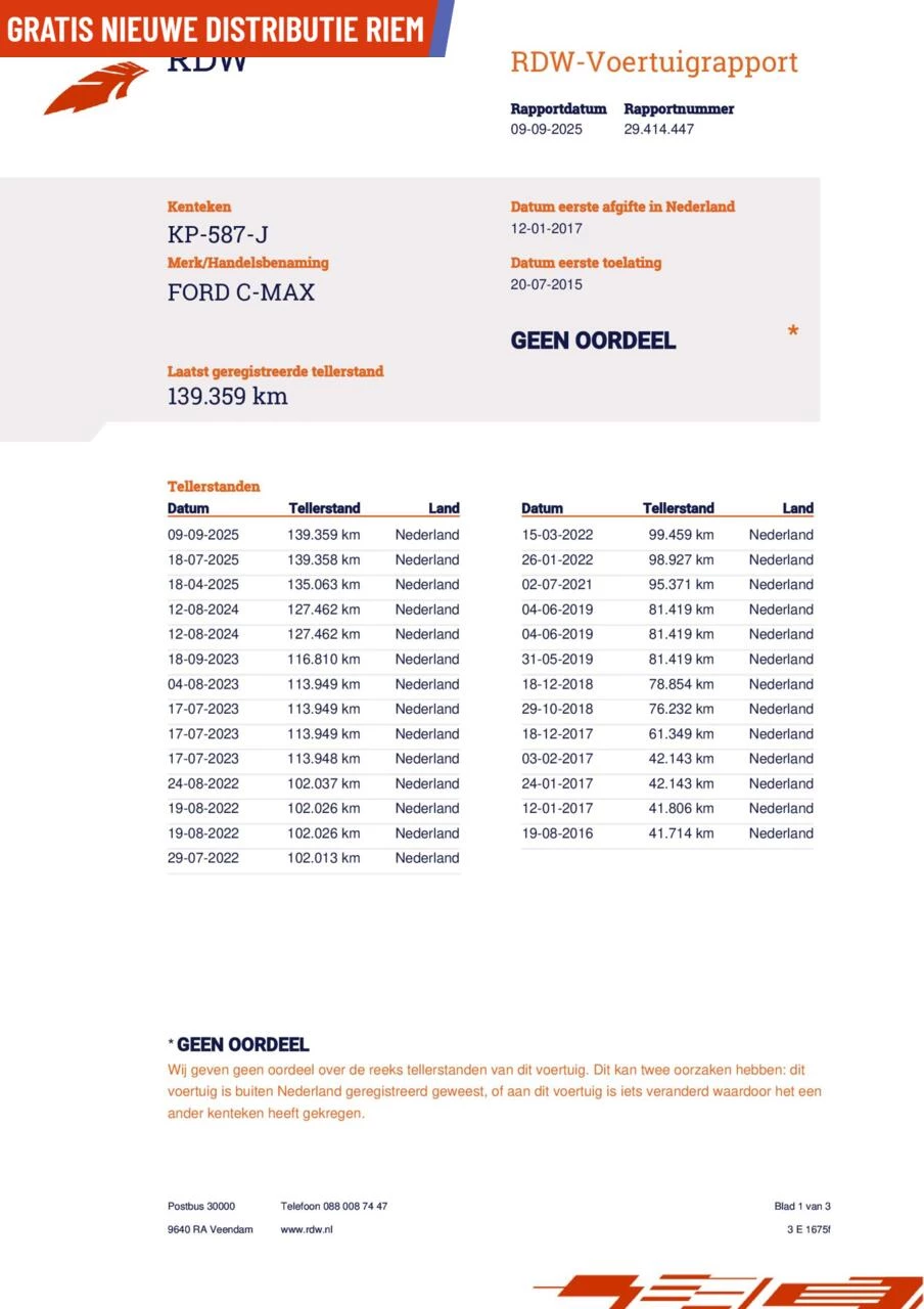 Hoofdafbeelding Ford C-MAX