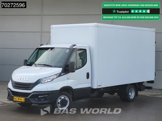 Iveco Daily 35C16 Automaat Laadklep Bakwagen Airco Camera Dubbellucht Meubelbak Koffer 19m3 Airco