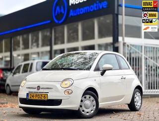 Hoofdafbeelding Fiat 500 Fiat 500 1.2 Automaat 52.000 Airco Dealeronderhouden 1e eigenaar Nw APK Topstaat Boekjes Rijdt en schakelt perfect