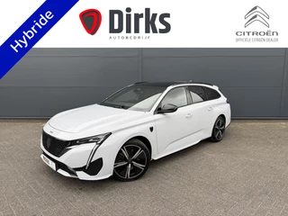 Peugeot 308 SW 180pk Plug-in Hybrid GT (Elektrisch Schuifdak - Elektrische Klep - Leder/Alcantara incl Stoelverwarming/ geheugen - 360gr Camera - Adaptieve Cruise Controle - Parkeersensoren V+A - LED - Keyless Entry)