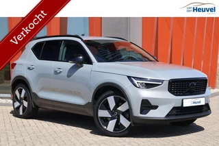 Volvo XC40 T5 Recharge Plus Dark | Stoelverwarming | Trekhaak | Leder | H/K | Memory Stoelen | Glossy Black | Keyless