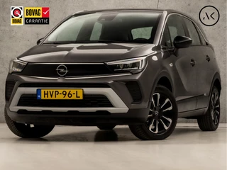 Opel Crossland 1.2 Turbo Elegance Sport Automaat (APPLE CARPLAY, GROOT NAVI, CLIMATE, 360 CAMERA, LEDER, SPORTSTOELEN, CRUISE, LANE ASSIST, LED KOPLAMPEN, NIEUWSTAAT)