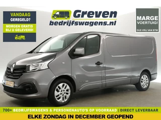 Renault Trafic 1.6 dCi T29 L2H1 140PK | Marge | Airco Camera Navi Cruise PDC 3 Persoons 17"LMV Trekhaak