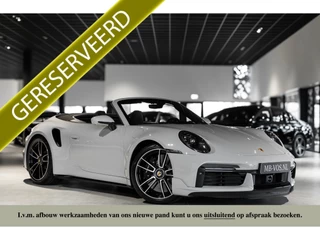 Porsche 911 Cabrio 3.8 Turbo S Aerokit|Ceramic|Lift|PP|Sportuitlaat|Stoelkoeling|Innodrive|Keyless|Krijt