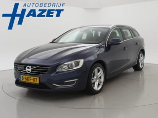 Hoofdafbeelding Volvo V60 Volvo V60 2.4 D6 AWD PLUG-IN HYBRID SUMMUM 285 PK + LEDER / TREKHAAK / STOELVERW. / MEMORY / XENON / NAVIGATIE