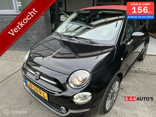 Fiat 500 0.9 TwinAir Turbo Cabrio lounge*NL AUTO NAP✅*NAVI*
