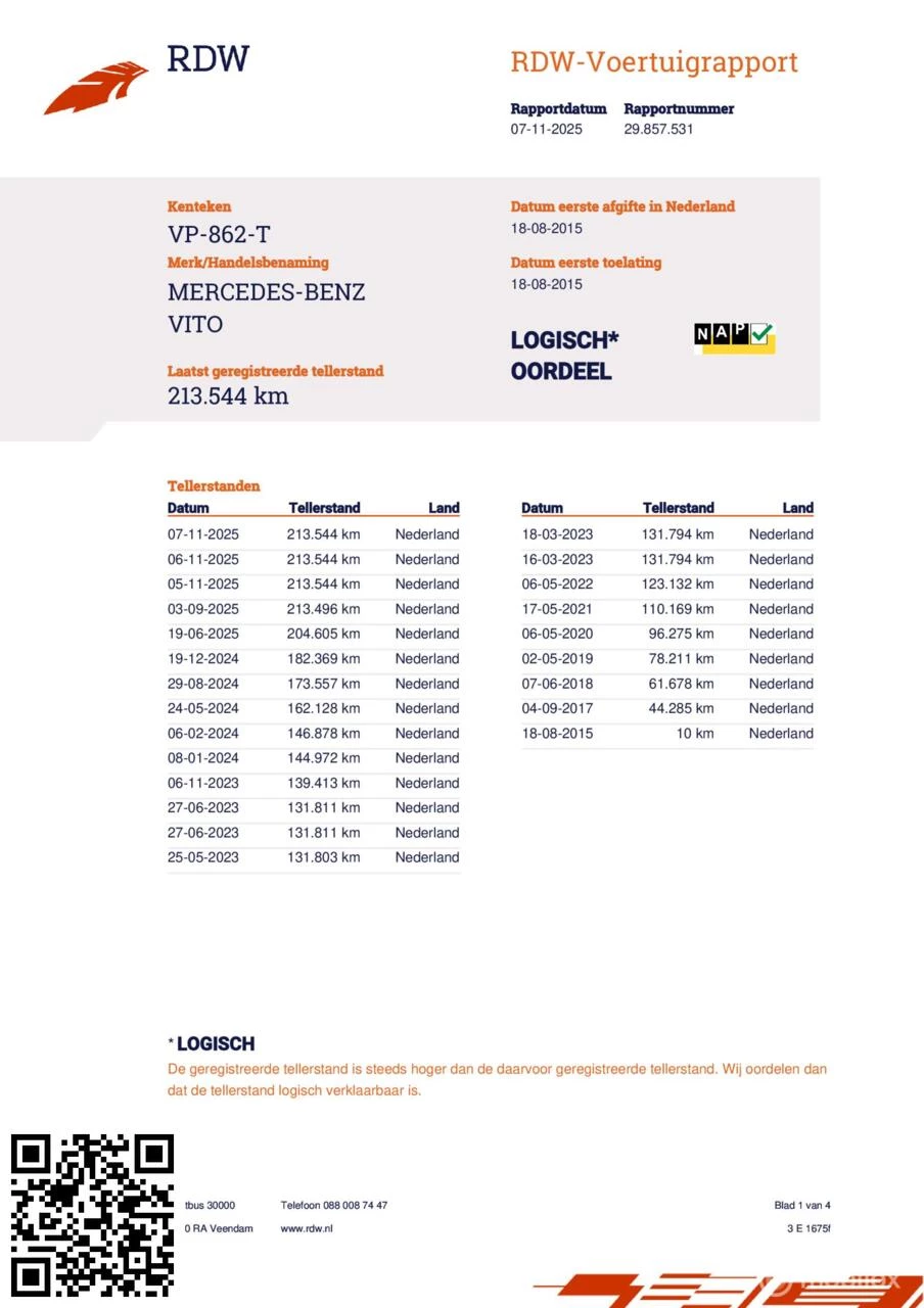 Hoofdafbeelding Mercedes-Benz Vito