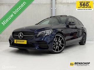 Mercedes C-klasse Estate 300 AMG Panodak Navi Leer Burmeister Carplay HUD ACC LED