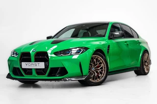 BMW 3-serie M3 CS Akrapovic HJS ''Signal Green'' PPF