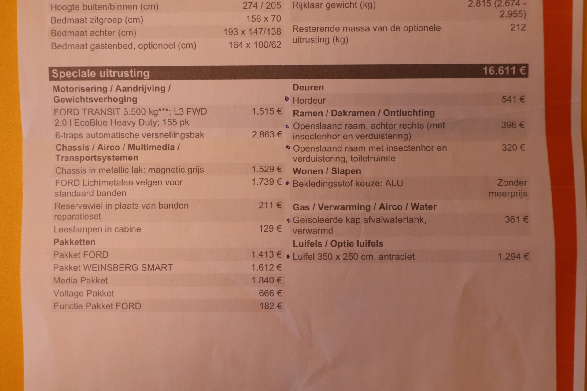 Hoofdafbeelding Weinsberg R46