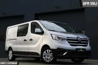 Hoofdafbeelding Renault Trafic Renault Trafic bestel 2.0 Blue dCi 130 T29 L2H1 DubbelCabine Carplay Camera VirtualDash Led cruise NIEUW Bj2024