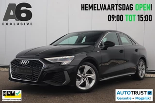 Audi A3 Limousine 30 TFSI S Line Sport edition Automaat Virtual Cockpit LED Matrix S Sportstoelen Half Leder Navigatie Clima Cruise Lane Assist Parkeersensor