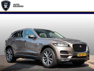 Hoofdafbeelding Jaguar F-PACE Jaguar F-Pace 2.0 Portfolio Pano AWD 20d Navi Leer Meridiam Keyless Stoelverwarming Automaat