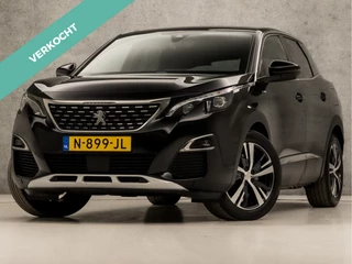 Peugeot 3008 1.6 HYbrid 225 GT Line 225Pk Automaat (APPLE CARPLAY, GROOT NAVI, LEDER, 360 CAMERA, KEYLESS, GETINT GLAS, SPORTSTOELEN, LANE ASSIST, ZWART HEMEL, LED KOPLAMPEN, NIEUWSTAAT)
