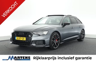 Audi A6 Avant 55 TFSI e 367pk S-Line Competition Panoramadak Camera Trekhaak Leder