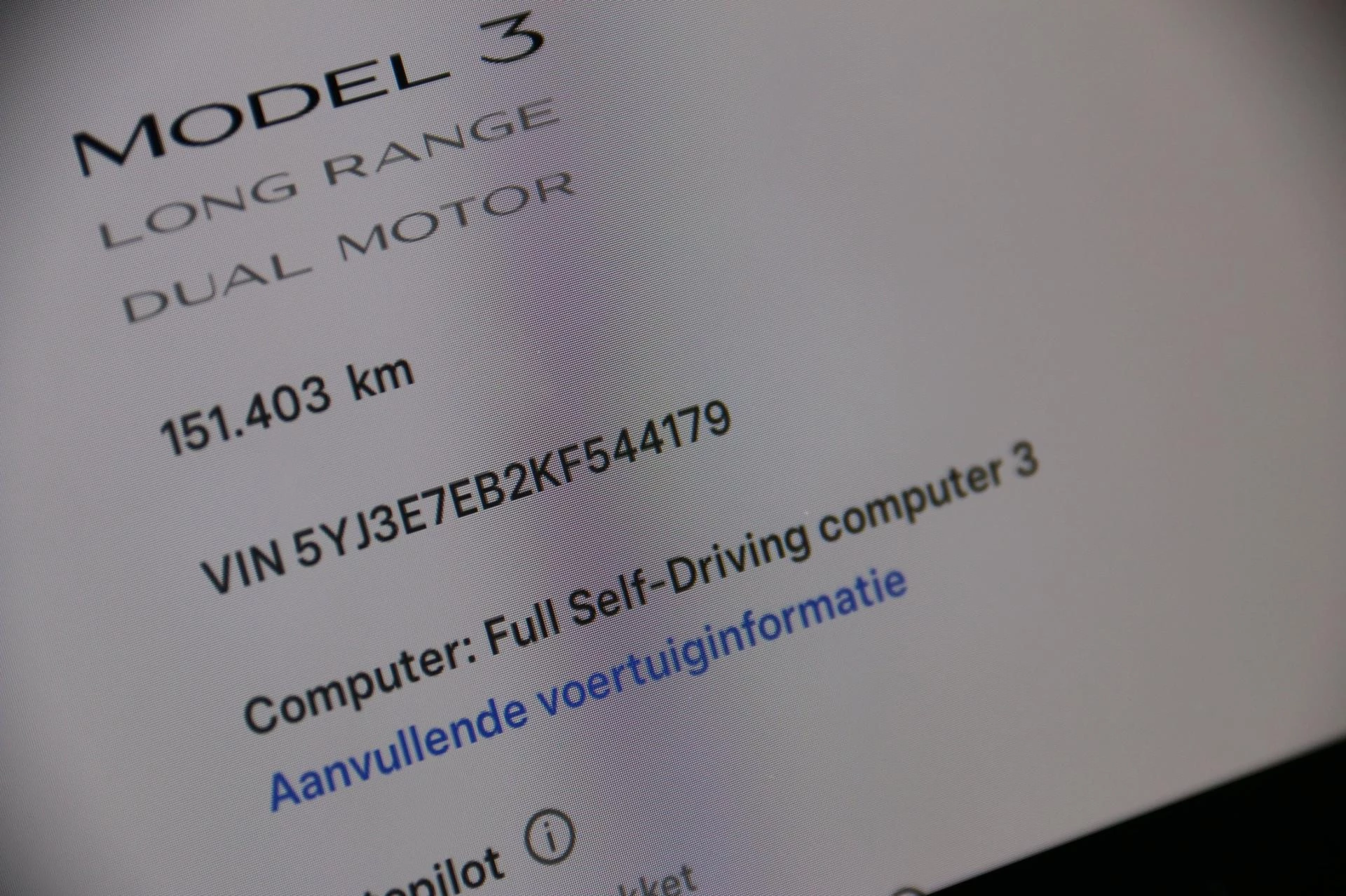 Hoofdafbeelding Tesla Model 3