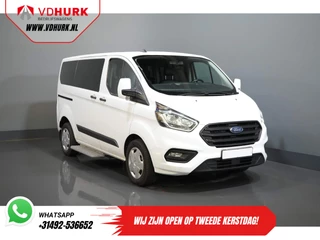 Ford Transit Custom Tourneo 2.0 TDCI € 27.762,- incl. BTW/BPM Trend Combi/ Kombi/ 9 Persoons/ 9 P/ Cruise/ PDC/ Airco