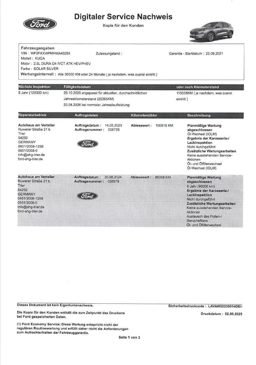 Hoofdafbeelding Ford Kuga