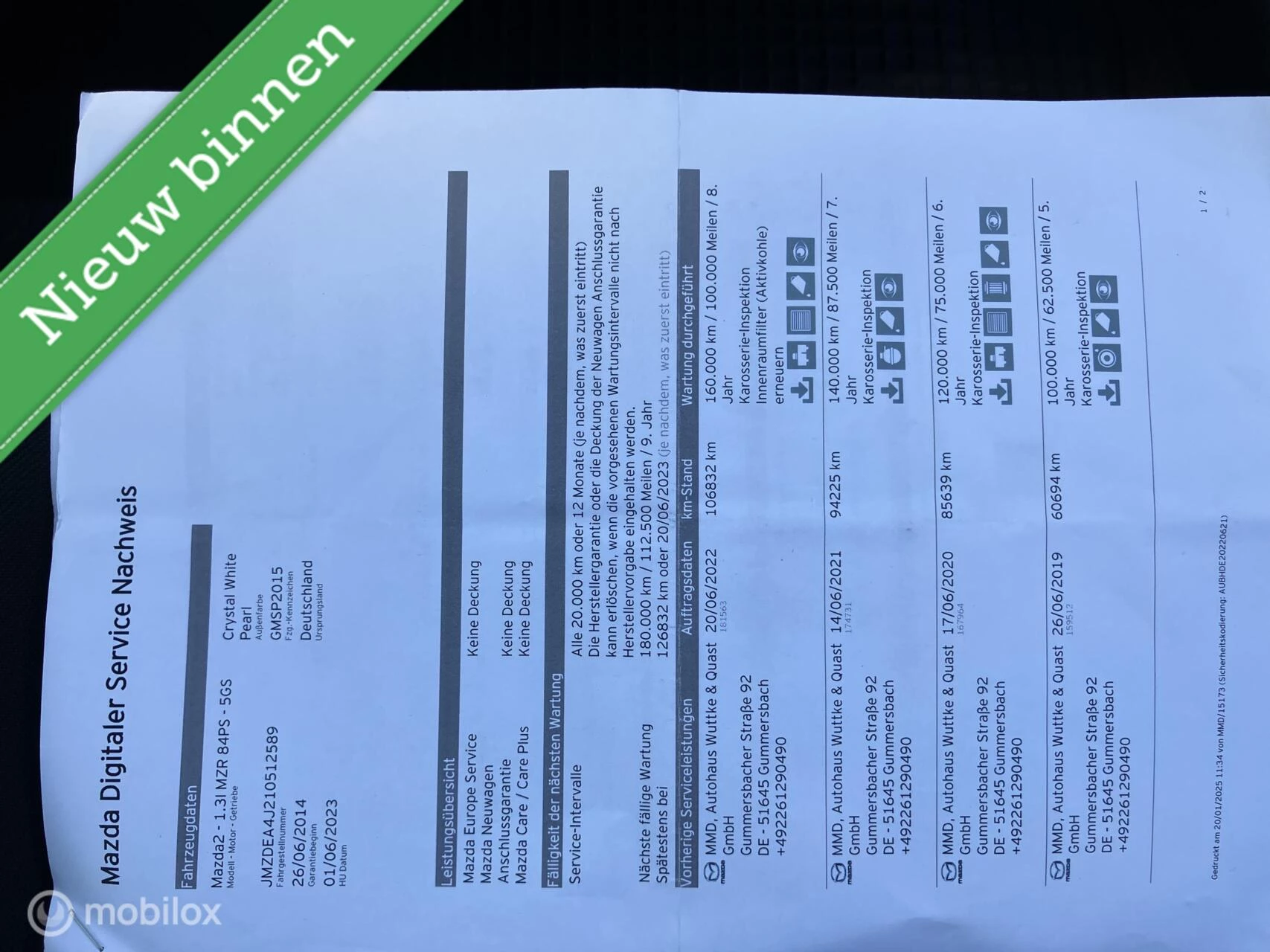 Hoofdafbeelding Mazda 2