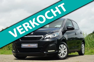Peugeot 108 1.0 e-VTi Active - Noir Caldera - AC/Bleutooth/Electrisch pakket