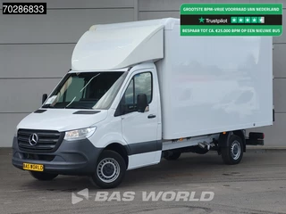 Mercedes Sprinter 317 CDI Bakwagen Automaat Achterdeuren Airco Camera Euro6 Meubelbak Koffer 21m3 Airco