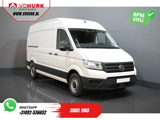 Hoofdafbeelding Volkswagen Crafter Volkswagen Crafter 35 2.0 TDI 140 pk DSG Aut. L3H3 BPM VRIJ/ LED/ Virtual Cockpit/ Camera/ Cruise/ Carplay/ Gev.Stoel