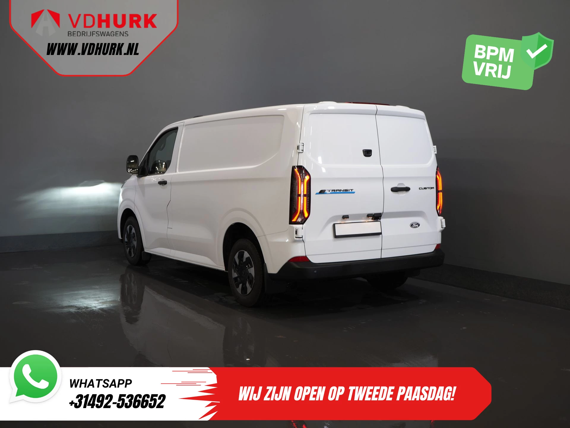 Hoofdafbeelding Ford E-Transit Custom