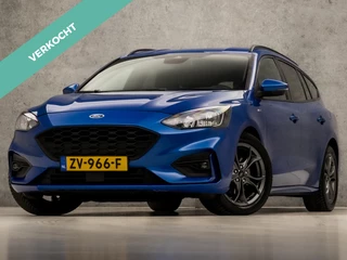 Ford Focus Wagon 1.0 EcoBoost ST-Line X Automaat (APPLE CARPLAY, GROOT NAVI, STUUR/STOELVERWARMING, GETINT GLAS, SPORTSTOELEN, CAMERA, KEYLESS, LANE ASSIST, NIEUWSTAAT)