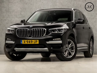 BMW X3 xDrive20i High Executive 184Pk Automaat (PANORAMADAK, HEAD-UP DISPLAY, GROOT NAVI, STUUR/STOELVERWARMING, APPLE CARPLAY,  ELEK SPORTSTOELEN, LEDER, ZWART HEMEL, GETINT GLAS, SFEERVERLICHTING, NIEUWSTAAT)