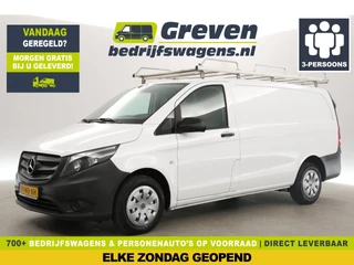Mercedes-Benz Vito 111 CDI Lang Airco 3 Persoons Trekhaak Imperiaal 3 Persoons Leder Elektrpakket