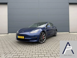 Hoofdafbeelding Tesla Model 3 Tesla Model 3 Performance AWD FSD 75 kWh SOH 86.6% Dual Motor Incl BTW