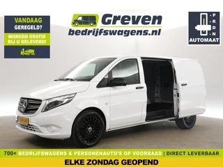 Mercedes-Benz Vito 114 CDI Lang Automaat Camera Carplay Cruise Clima LED 2xSchuifdeur Navi Trekhaak Leder Stoelverwarming 18"LMV