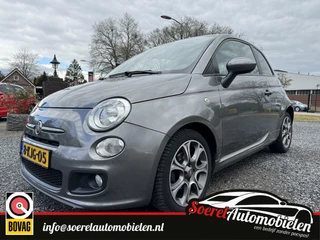 Fiat 500 0.9 TwinAir 500S, airco, navigatie, boekjes