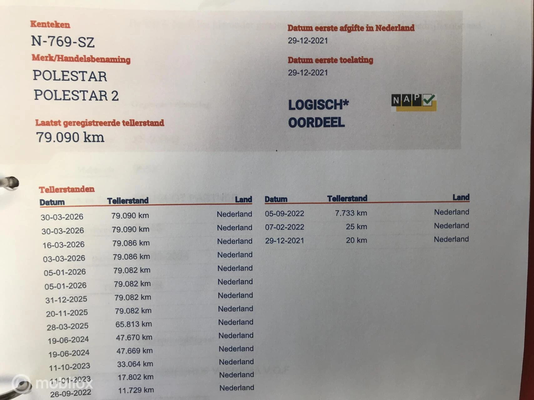 Hoofdafbeelding Polestar 2